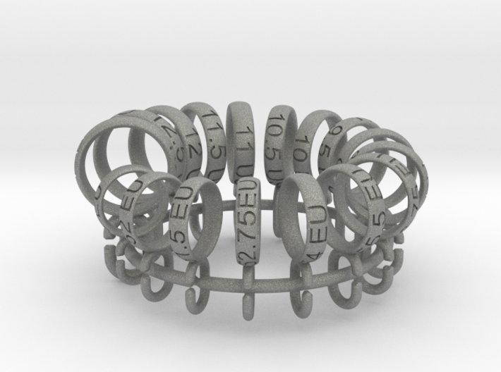 The Ring Sizer Tool | Sample ring 3d printed 