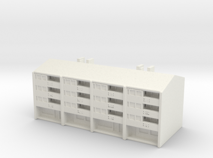 Residential Building 04 1/500 3d printed