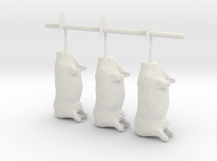 G scale hanging beef 3d printed This is a render not a picture