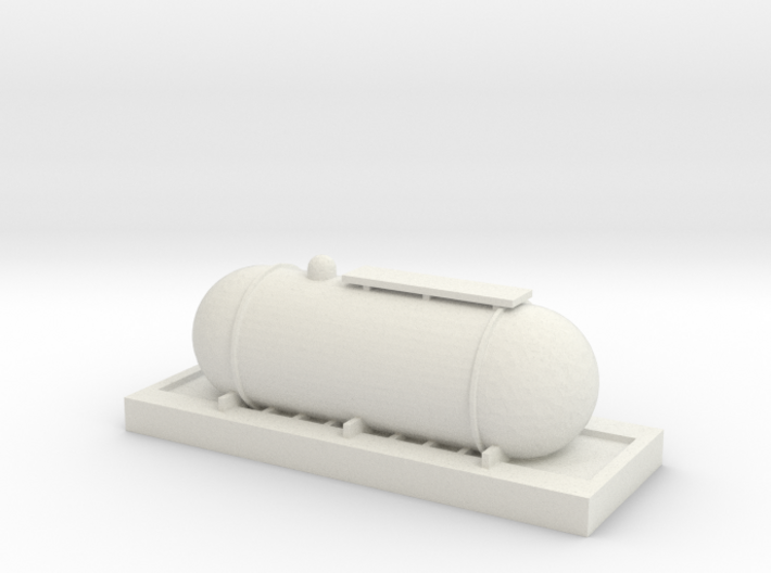 HO Scale Propane Tank 3d printed This is a render not a picture