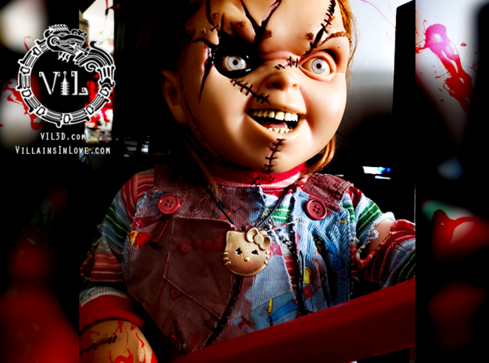 HELLO Chucky Pendant  ⛧ VIL ⛧ 3d printed 