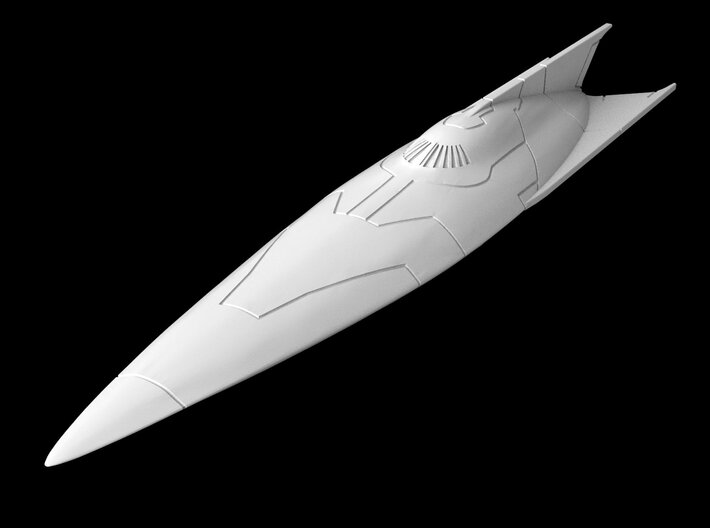 H-type Nubian Yacht (1/270) 3d printed