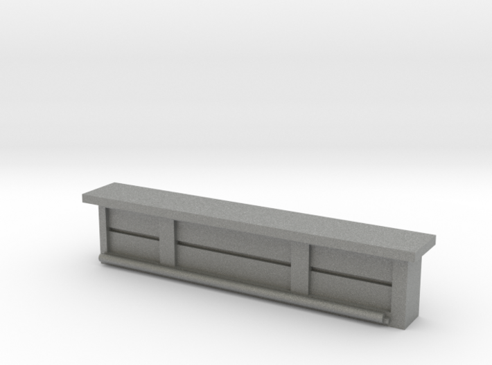 Bar Counter (straight) 1/100 3d printed