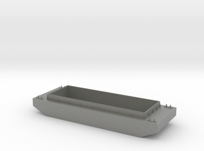 S Scale Barge 3d printed This is a render not a picture