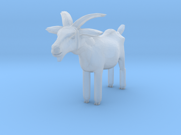 S Scale Goat 3d printed This is a render not a picture