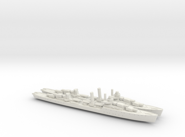 USS Somers x2 (1/1250) 3d printed