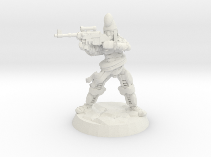 Space Persian Rifleman 3d printed