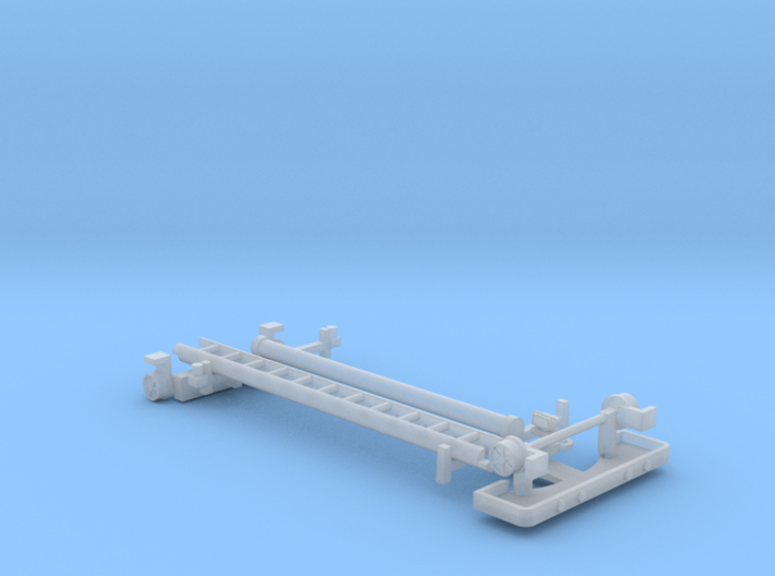 Service Van Ladder Rack Kit 1-64 Scale 3d printed