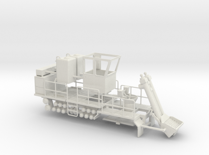 1/50th Hydraulic Fracturing Blender truck body 3d printed