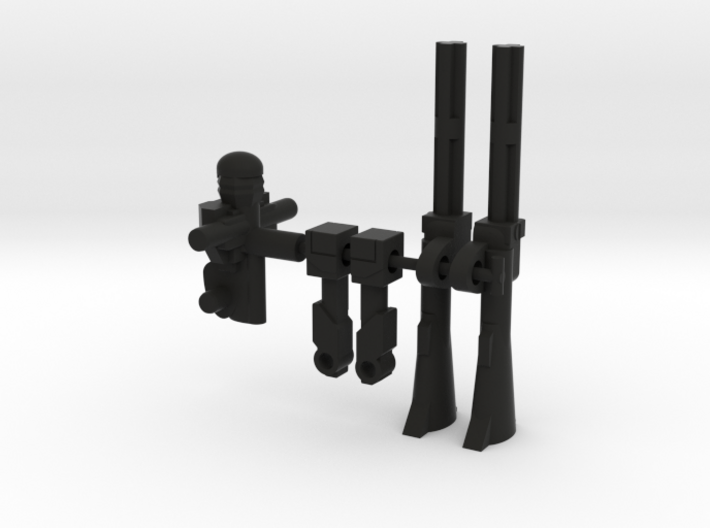 Heater RoGunner 3d printed Black Parts