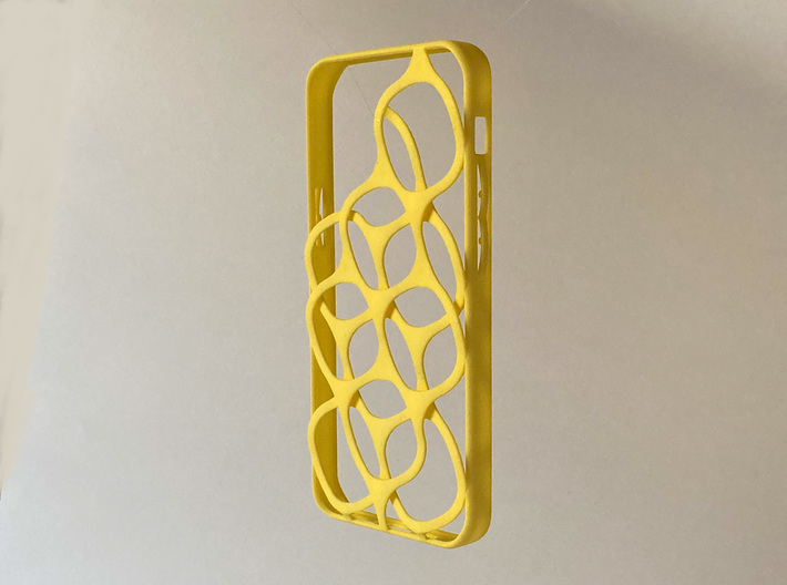 “Psyche -1” case for iPhone 12 mini 3d printed Versatile Plastic / Yellow