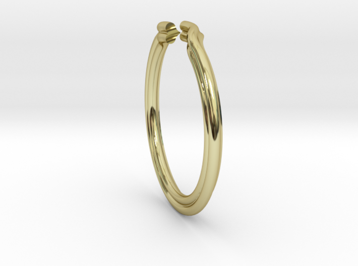 Love Story Ring 3d printed