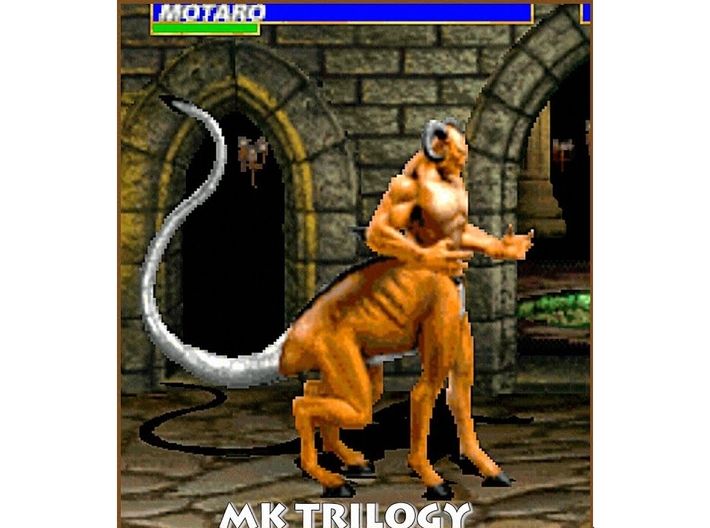 MK Motaro miniature model fantasy games rpg dnd wh 3d printed 