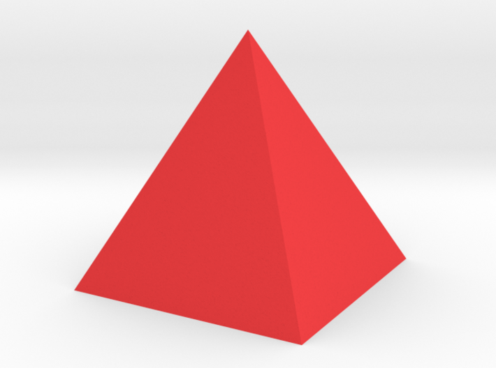 Pyramid Shape 3d printed