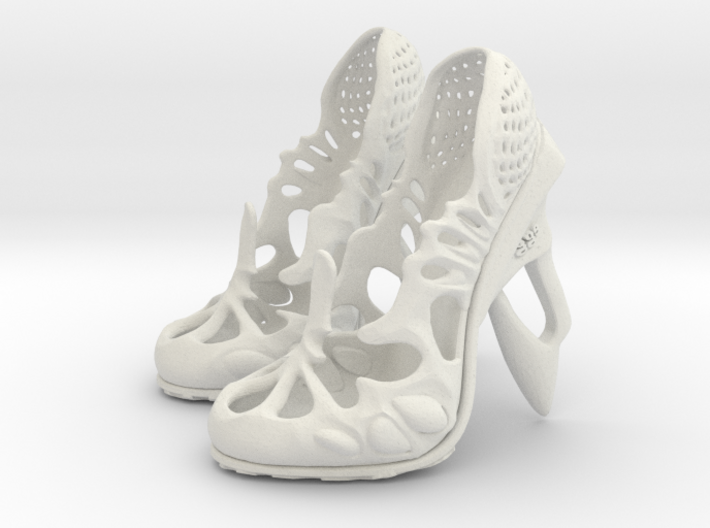 girl- baby-doll butterfly sandals 3d printed