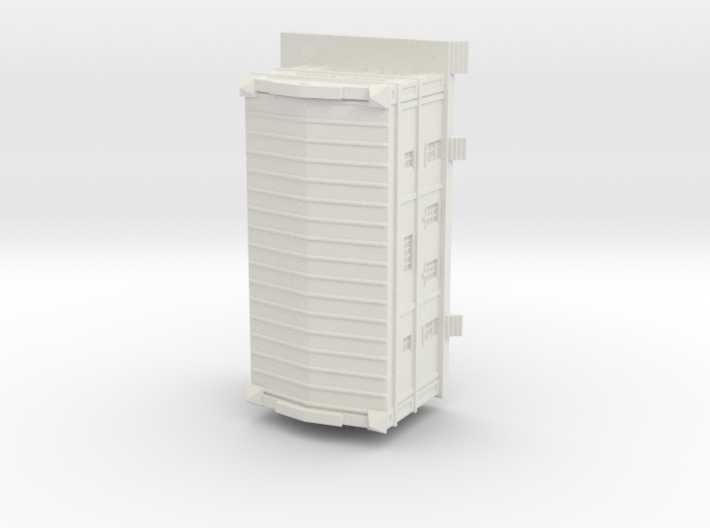 1/220th (Z) scale old storehouse 3d printed