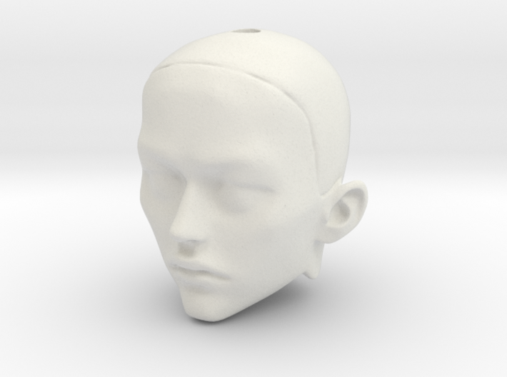 Boy-manikin-head-2020 (Strung head- MOBILE) 3d printed