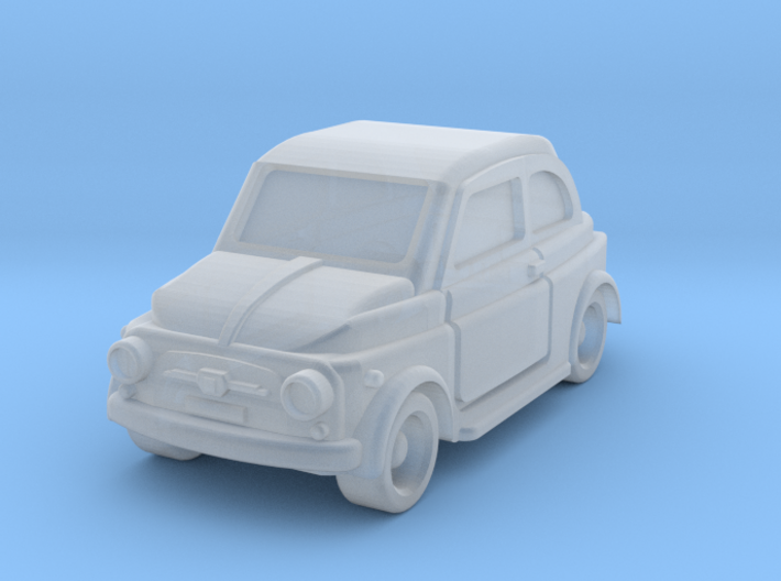 Z Scale Fiat 500 1957 3d printed