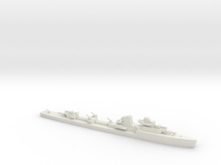 Soviet Project 7 Gnevny class destroyer 1:350 WW2 3d printed