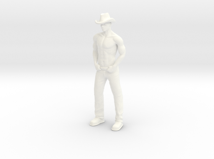 Cowboy Male 3d printed