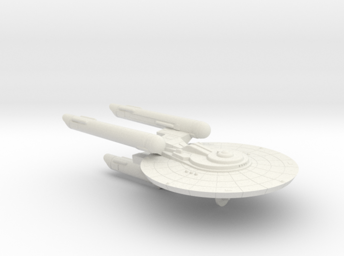 3125 Scale Federation New Command Cruiser (NCC) 3d printed