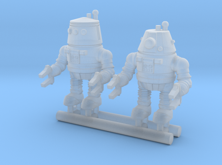 1-87 Scale Mini Astromech Droid Set 3d printed