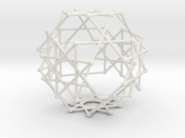 quasitruncatedcuboctahedron 3d printed