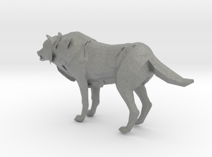 O Scale Wolf 3d printed This is a render not a picture