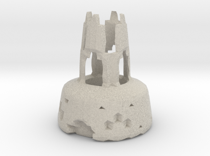 Castle Ruins 3d printed