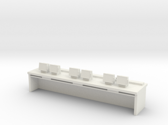 Fast Food Cash Counter 1/35 3d printed