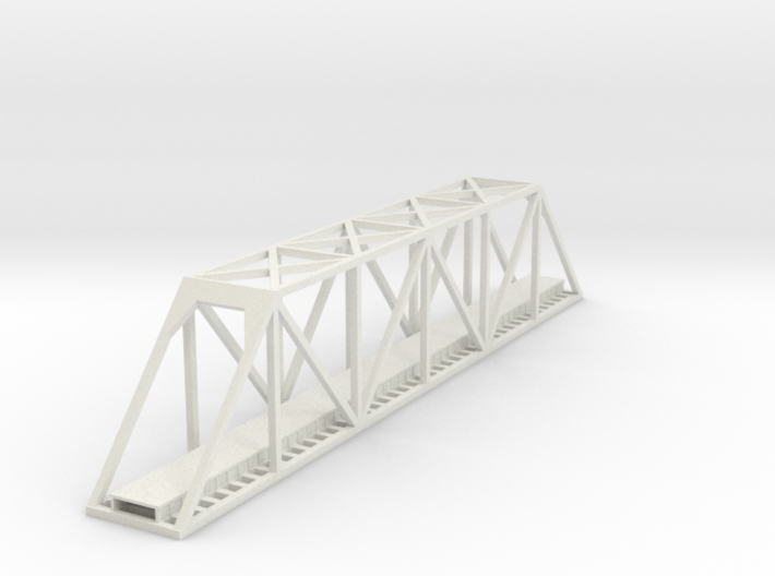 Straight Bridge II - Zscale 3d printed