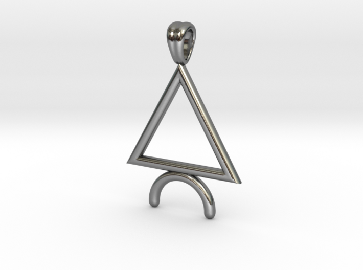 Symbolic 04 [pendant] 3d printed