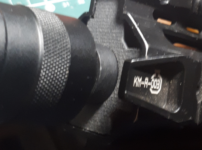 M4 barrel stabilizer for Ares Octoarm Hand Guard 3d printed Don't move!