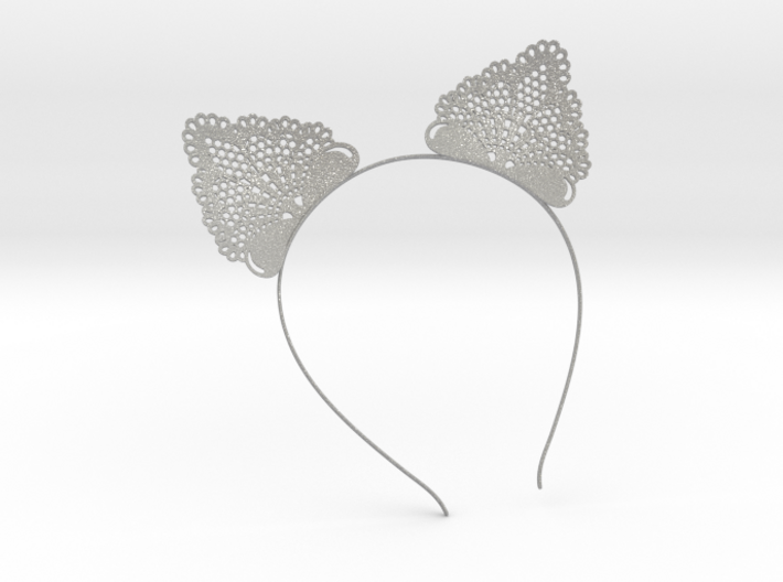 Cutey Cat Ears Headband - Type 1 - Neko Mimi 3d printed