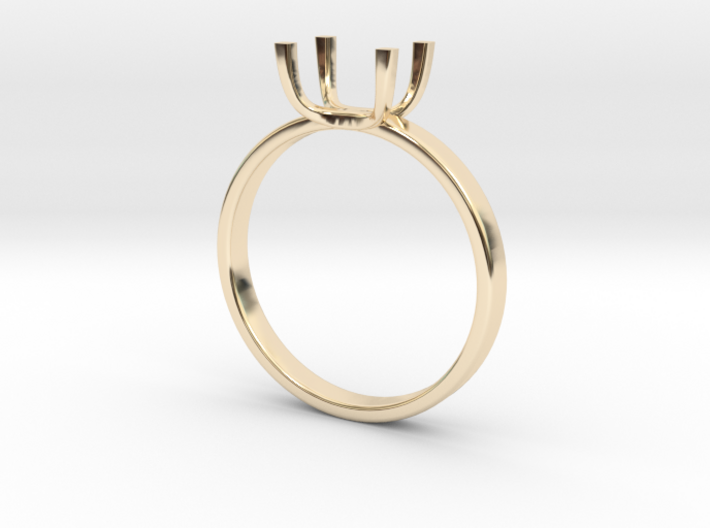 Ring for Diamond All Sizes 3d printed