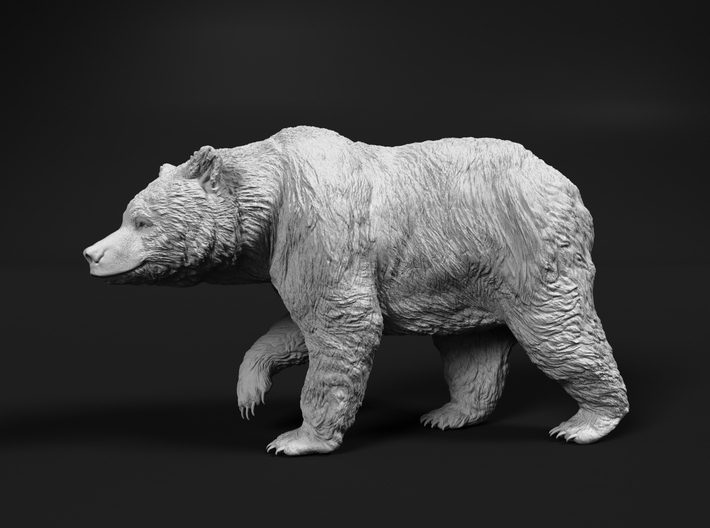 Grizzly Bear 1:48 Walking Female 3d printed 
