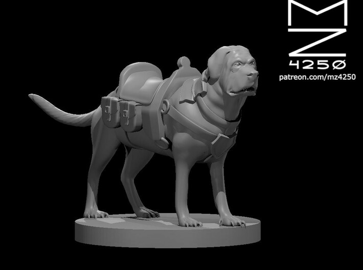 Mastiff mount 3d printed