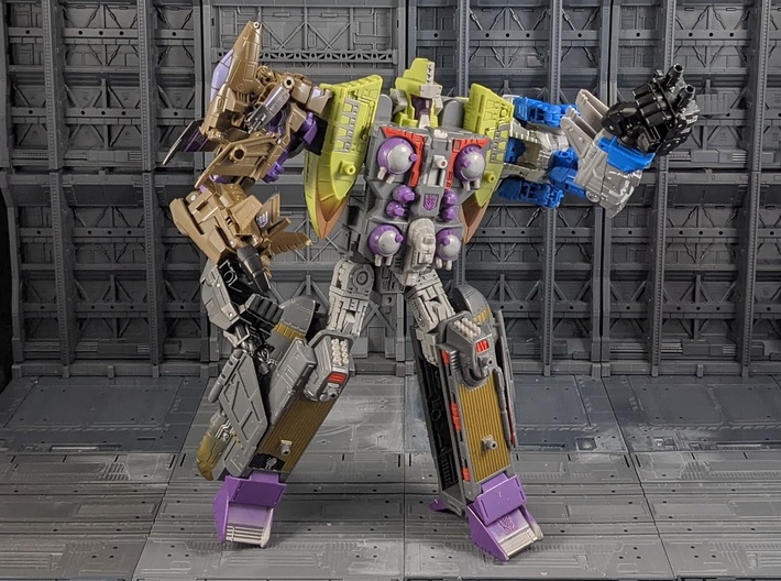TF Armada Tidal Wave Upgrade for Combiner Wars 3d printed Arm Upgrade and Leg Upgrade
