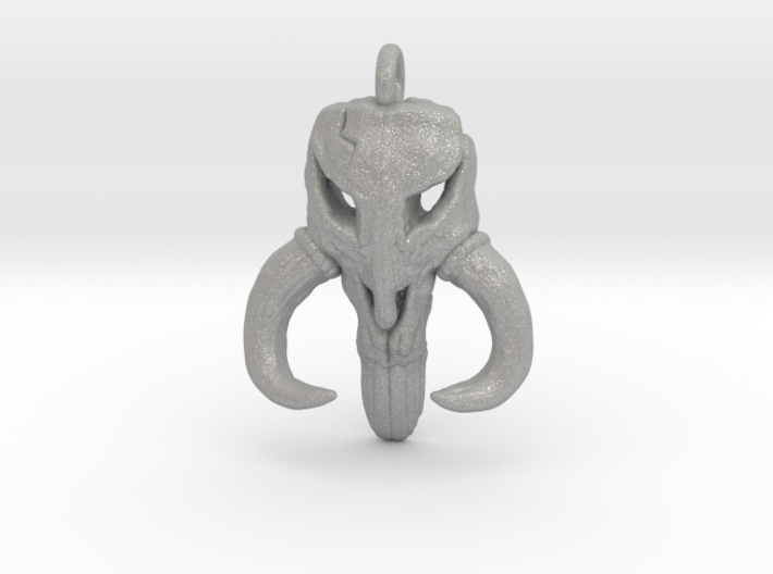 Mandalorian Mythosaur Skull pendant all materials 3d printed