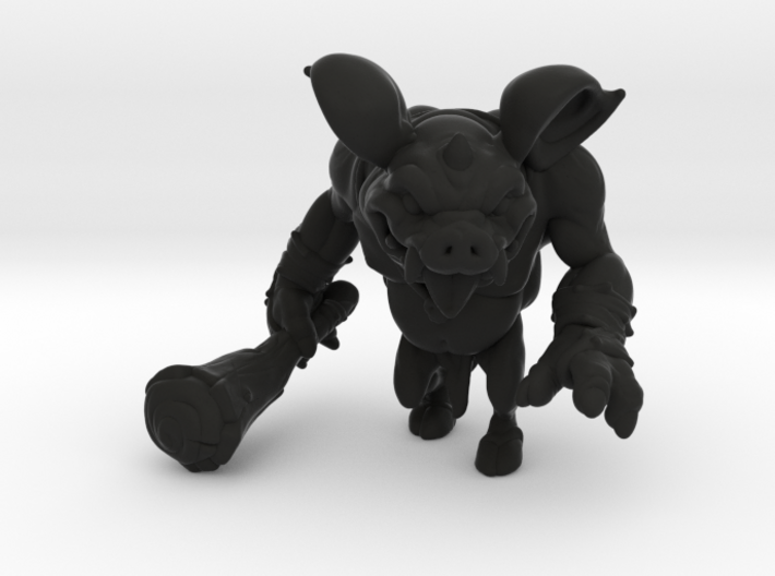 Bokoblin Ogre miniature model for fantasy game dnd 3d printed