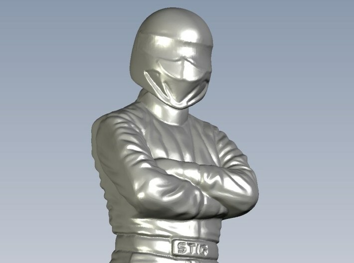 1/32 scale Stig F1 racing driver figure 3d printed 