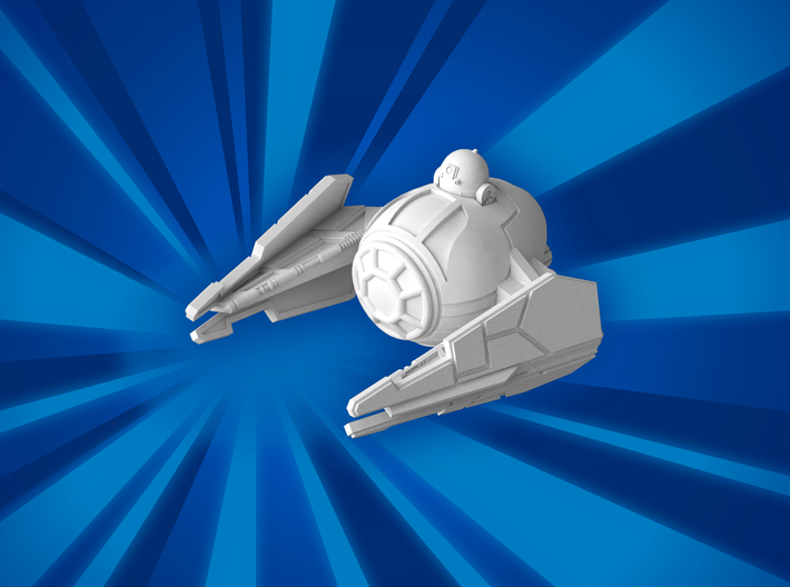 (MMch) Yoda's Eta-2 Jedi Interceptor 3d printed
