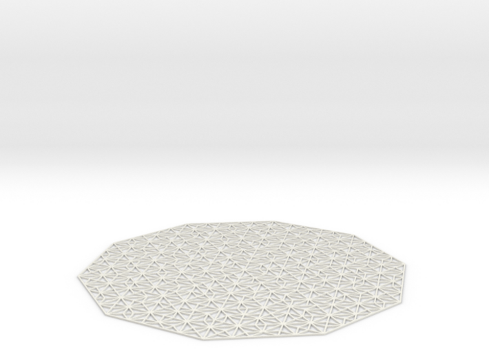 Pentagonal Tiling (medium) - Decagon shape 3d printed