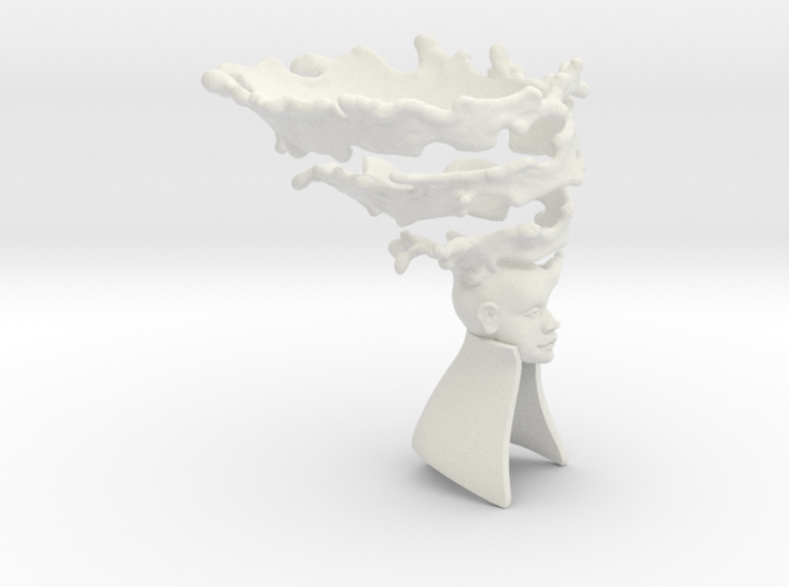 Tornado Head With Cape 3d printed
