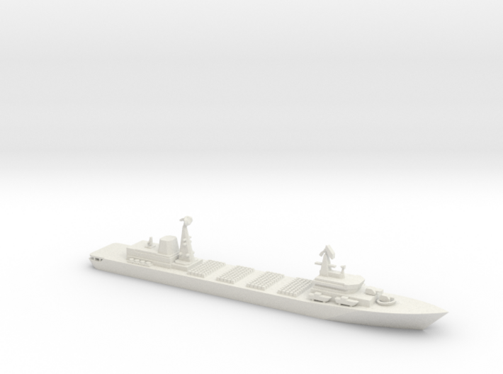 1/700 Scale proposed Soviet Project 1080 arsenal s 3d printed