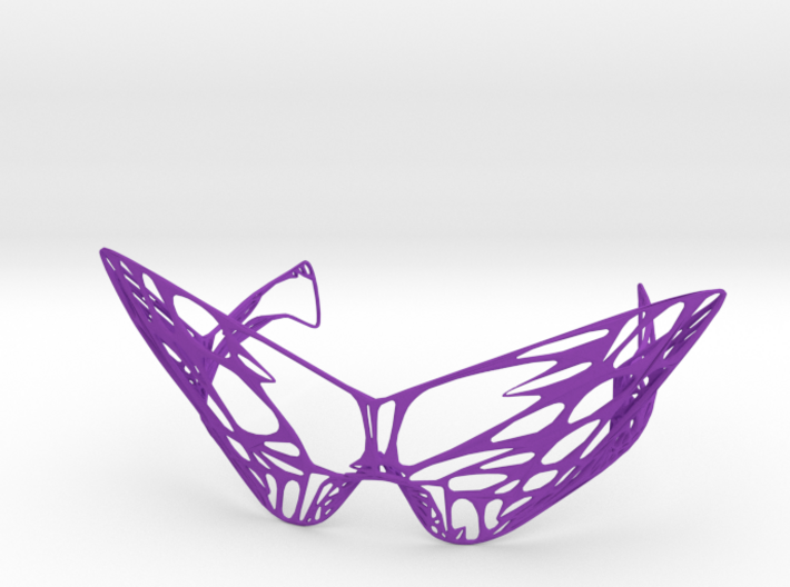 Butterfly Hiding glasses 3d printed