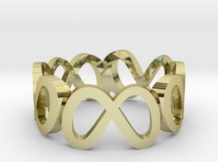 The Metaverse ring 3d printed
