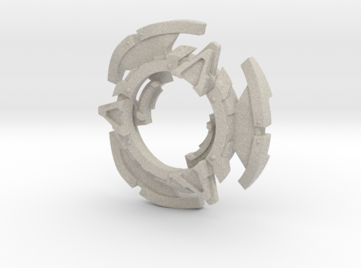 Dranzer GT attack ring 3d printed