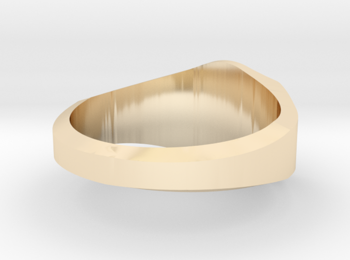 CC Signet Ring 3d printed