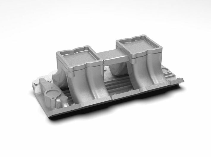 1:8 Hi-Ram Intake manifold Small Block Chevy 3d printed Rendered object from model file